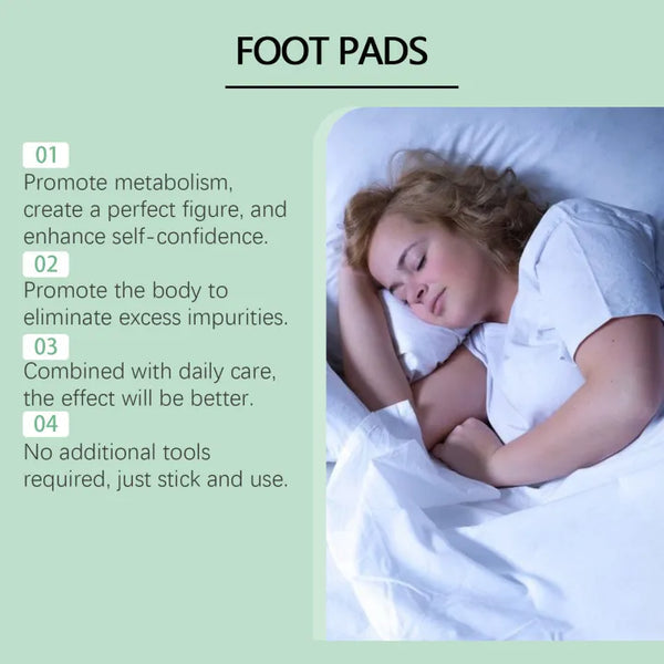 100% Herbal & Gentle Ingredient Detox Foot Pads (BUY 1 GET 1 FREE )