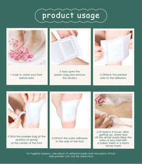 100% Herbal & Gentle Ingredient Detox Foot Pads (BUY 1 GET 1 FREE )