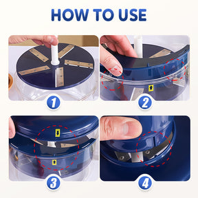 Portable Automatic Electric Peeler for Fruits and Vegetables